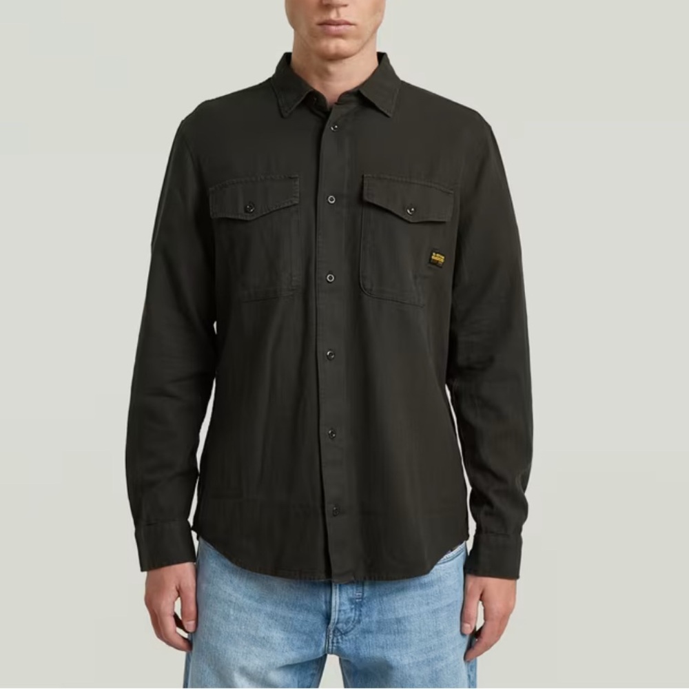 G-Star Black Casual Button Down Shirt